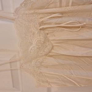 Vintage Beautiful ivory colored sexy gown